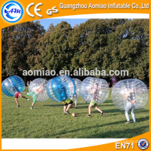 Best sale plastic soccer bubble ball cheap bumper ball inflatable ball